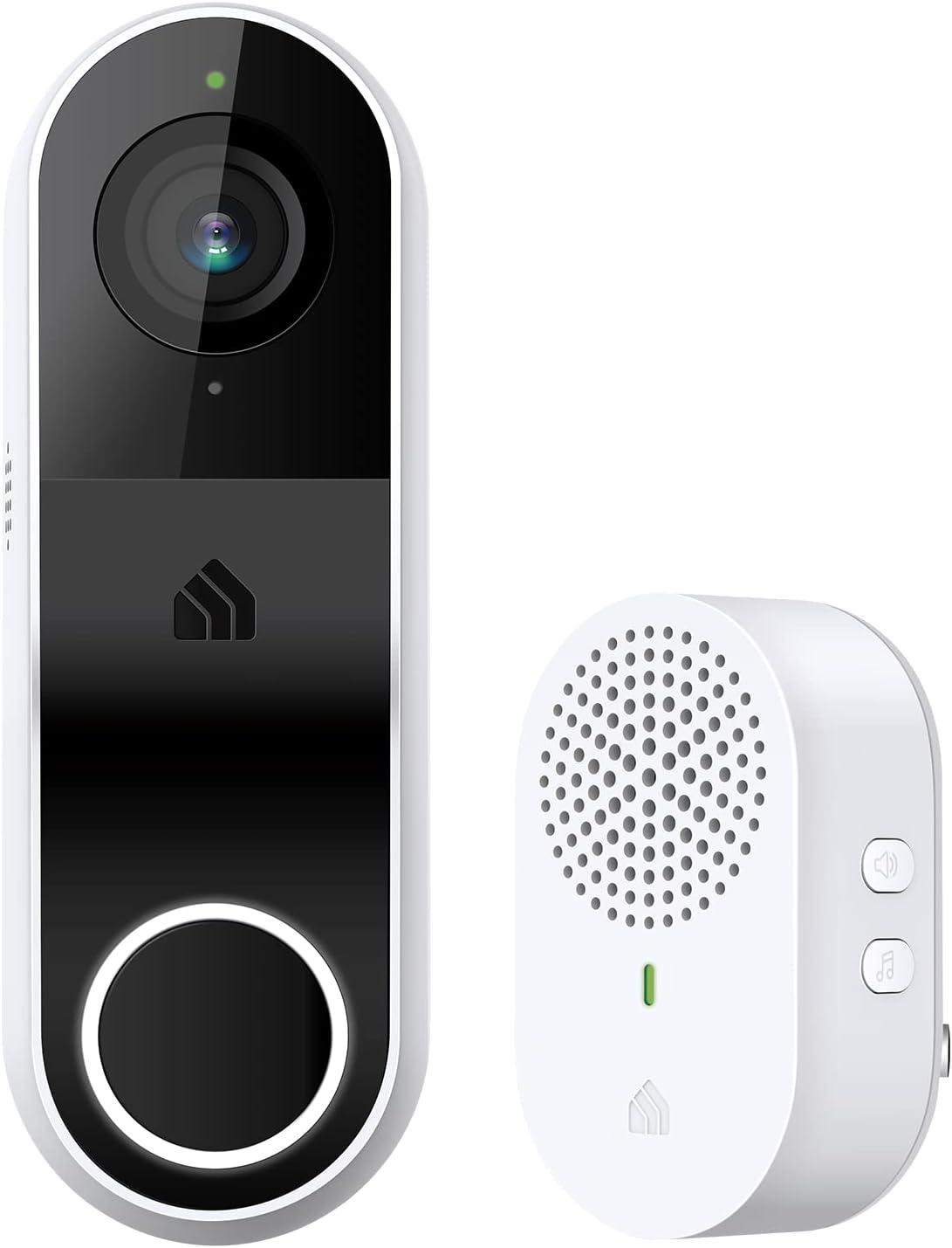 imageKasa Smart Video Doorbell  Indoor Security Camera  Outdoor Security Camera Bundle KD110  EC70  KC420WS