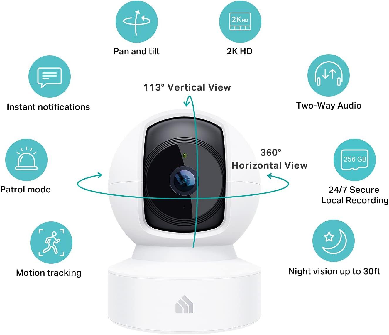 imageKasa Smart Video Doorbell  Security Camera Bundle 2K