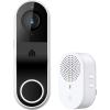 imageKasa Smart Video Doorbell Camera Hardwired wChime 2K Resolution Alwayson Power Night Vision 2Way Audio RealTime Notification Cloud ampamp SD Card Storage Works wAlexa ampamp Google Home KD110