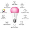 imageKasa Smart Light Bulbs Full Color Changing Dimmable Smart WiFi Bulbs Compatible with Alexa and Google Home A19 9W 800 Lumens24Ghz only No Hub Required 4 Count Pack of 1 Multicolor KL125P41000 LM  4Pack