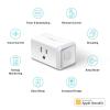imageKasa Smart Plug Mini 15A Smart Home WiFi Outlet Works with Alexa Google Home ampamp IFTTT No Hub Required UL Certified 24G WiFi Only 4PackEP10P4  WhiteHomekit Compatible
