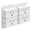 imageKasa Smart Plug Mini 15A Smart Home WiFi Outlet Works with Alexa Google Home ampamp IFTTT No Hub Required UL Certified 24G WiFi Only 4PackEP10P4  WhiteUltra Mini 4Pack