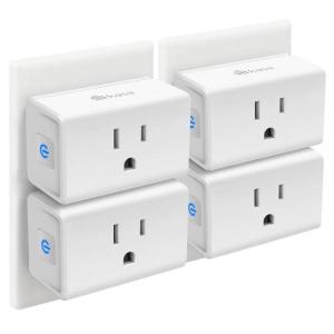 imageKasa Smart Plug Mini 15A Smart Home WiFi Outlet Works with Alexa Google Home ampamp IFTTT No Hub Required UL Certified 24G WiFi Only 4PackEP10P4  WhiteUltra Mini 4Pack